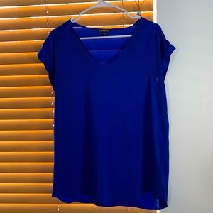 Express Women’s Royal Blue Dress Shirt